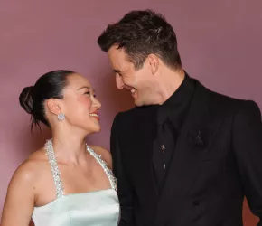 Luke Thompson a Yerin Ha