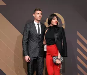 Cristiano Ronaldo a Georgina Rodríguez
