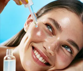 Skincare filler portrait