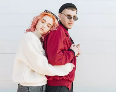 žena a muž zamilovaní