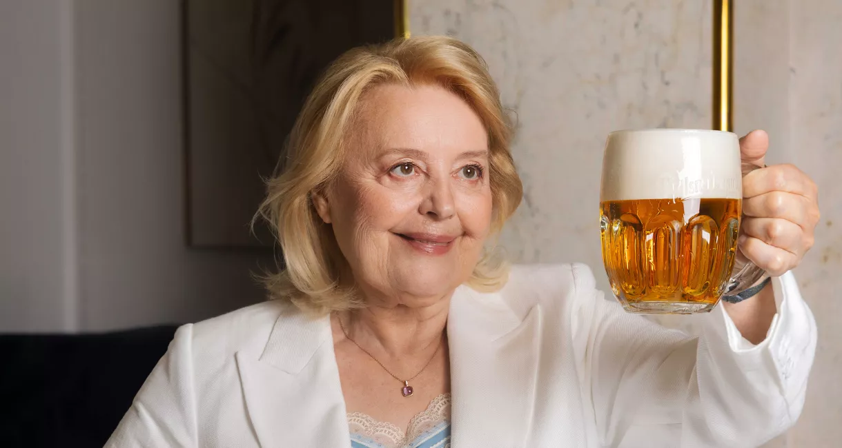 Magda Vašáryová pro Pilsner Urquell