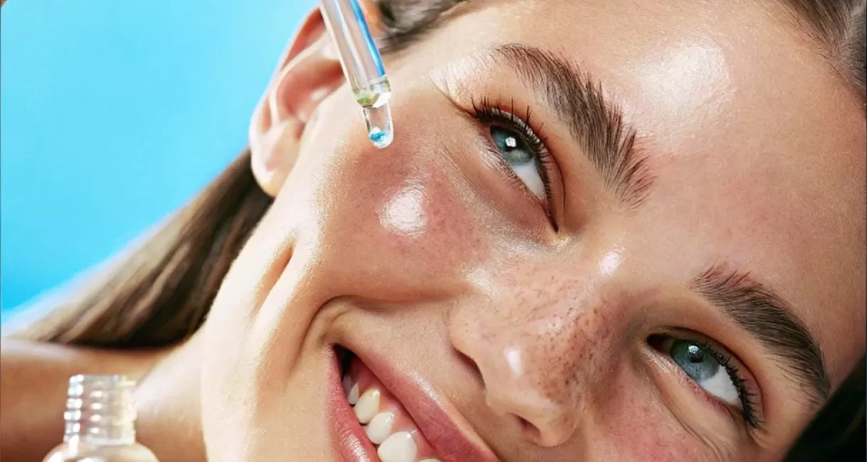 Skincare filler portrait