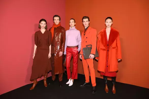 V zákulisí módní přehlídky Boss 