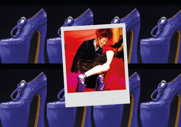 Naomi Campbell opět obula legendární boty od Vivienne Westwood