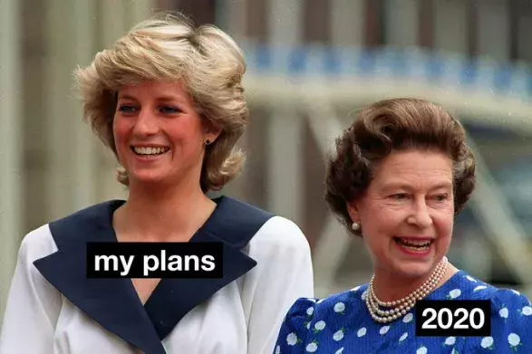 Nejlepší meme na téma „moje plány pro rok 2020”
