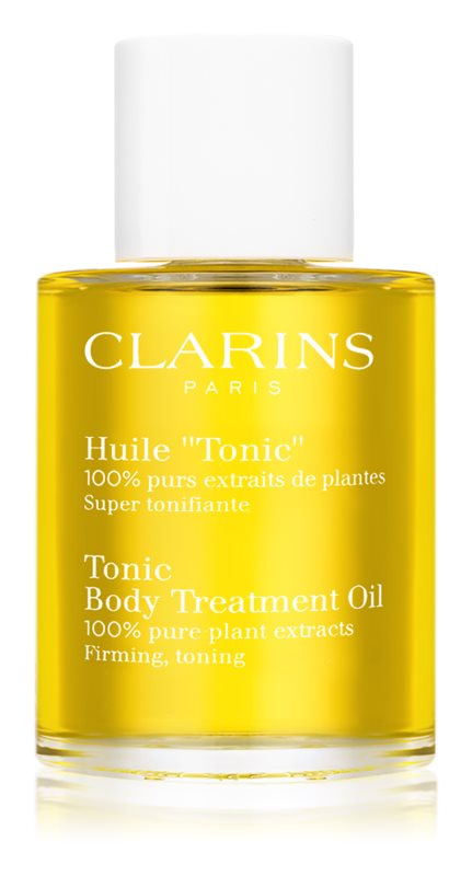 relaxační tělový olej s rostlinnými extrakty, Clarins Tonic Body Treatment Oil, 1296 Kč