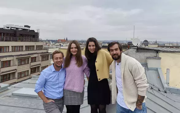 Psychologové Petr, Linda, Ivana a Filip