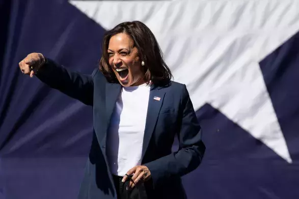 Democratic Vice Presidential Nominee Kamala Harris Campaigns In Fort Worth, Texas