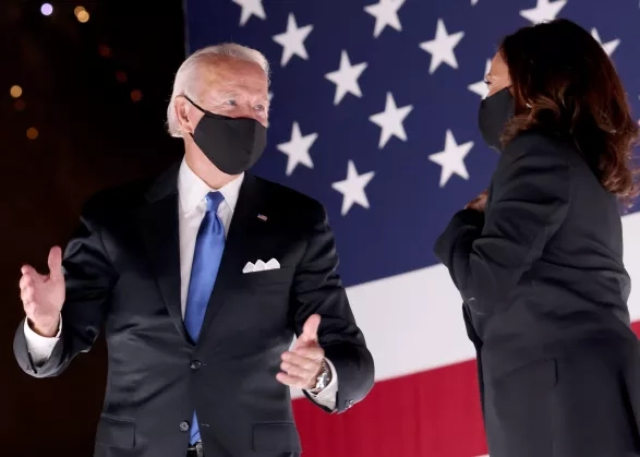 Joe Biden a Kamala Harris