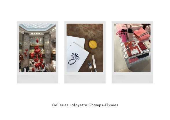 Galleries Lafayette na Champs-Elysees