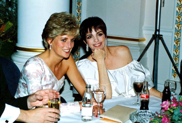 Princess Diana & Liza Minelli 