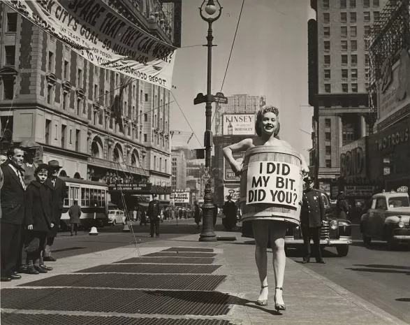  'I did my bit, did you?'