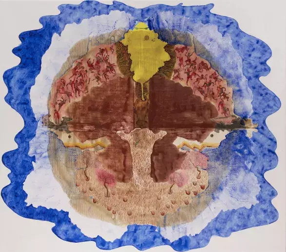 Golden tree, 2021, Radka Bodzewicz