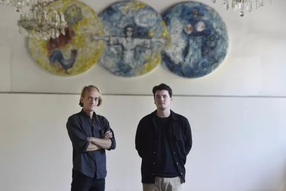  Eduard Herrmann a Matěj Coufal