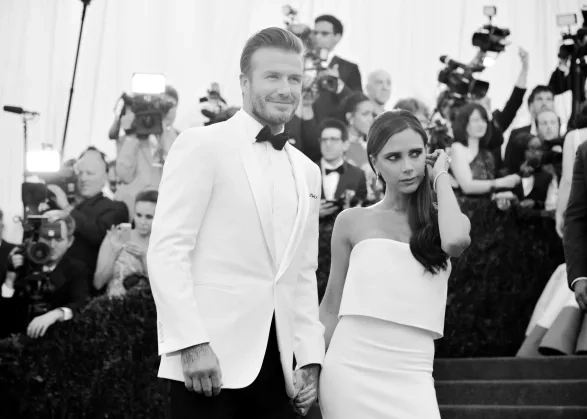 Victoria a David Beckham