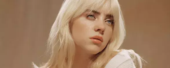 Billie Eilish a přebal jejího nového alba Happier Than Ever