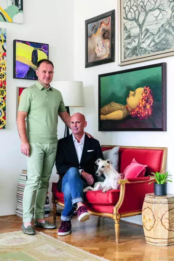 Byt Donalda Lyonse a Richarda Weinbergra kousek od Havlíčkových sadů Byt Donalda Lyonse a Richarda Weinbergra kousek od Havlíčkových sadů