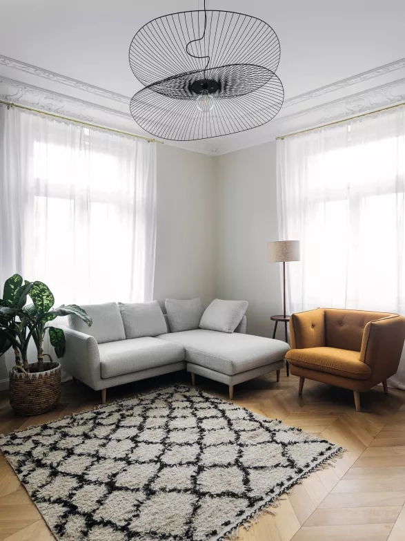 Zrekonstruovaný byt Markéty Pavleje z Kitchenette