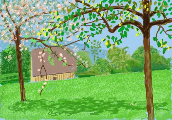 DAVID HOCKNEY/THE ROYAL ACADEMY