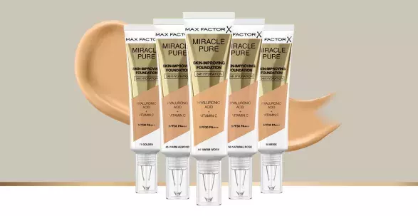 Max Factor make-upy odstíny