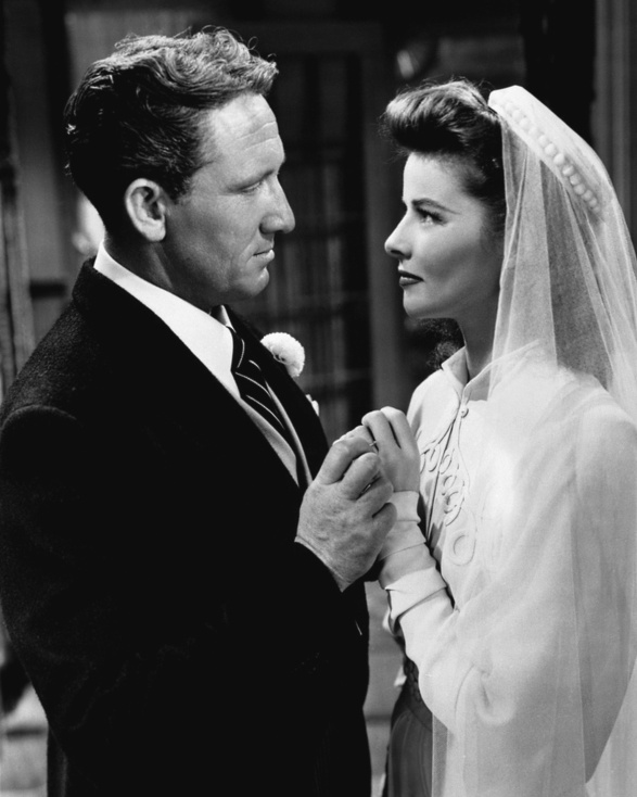 Spencer Tracy and Katharine Hepburn ve filmu Woman of the Year