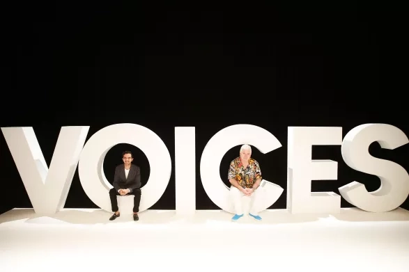  Imran Amed a Tim Blanks, The Business of Fashion