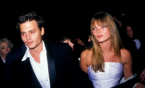Kate Moss and Johnny Depp Kate Moss and Johnny Depp