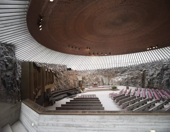 Temppeliaukio Church, Helsinki, Finland