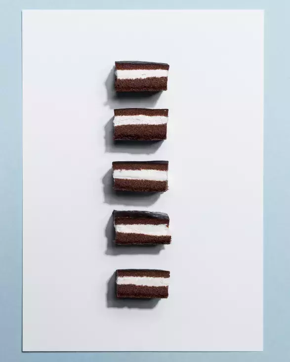 Kakaový mléčný řez 