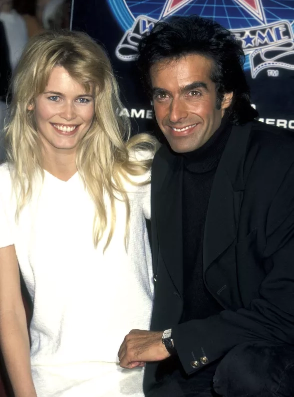 Claudia Schiffer a David Copperfield Claudia Schiffer a David Copperfield