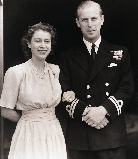 Princezna Alžběta a její manžel princ Philip