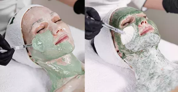 Aplikace enzymoterapeutických přípravků a kapilární mapa