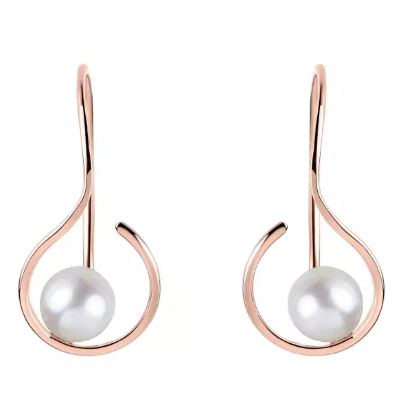 náušnice ve tvaru znamení Panny