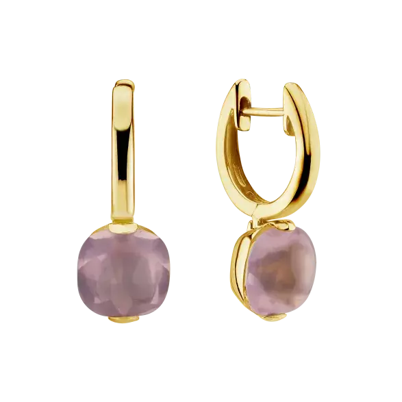 Náušnice s růženínem ALOve