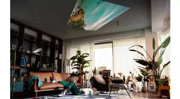 Přenosný  projektor The Freestyle od Samsungu