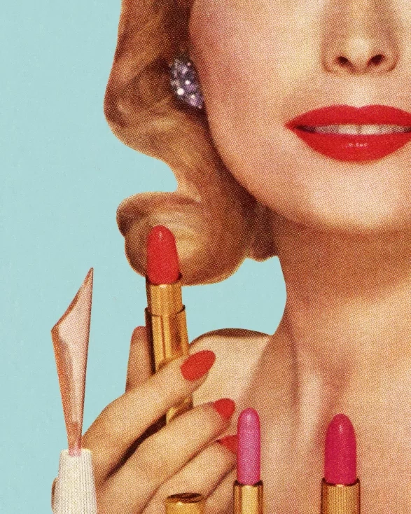 Místo kabelky rtěnku Místo kabelky rtěnku