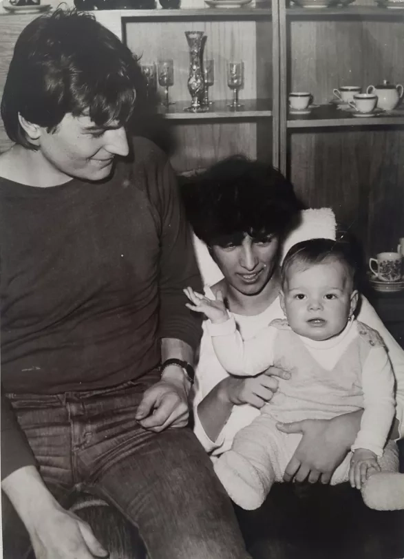 Veronika Čížková a rodiče