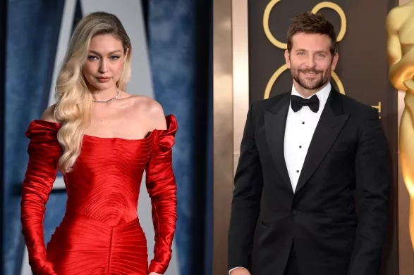 Gigi Hadid a Bradley Cooper Gigi Hadid a Bradley Cooper