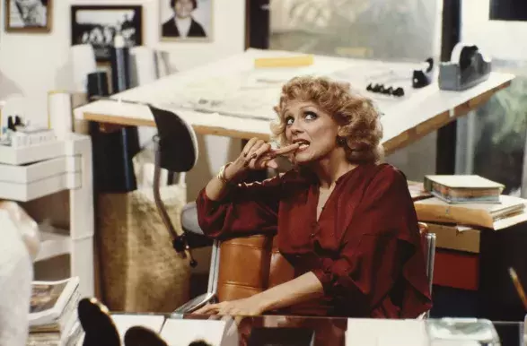 Woman in office Woman in office