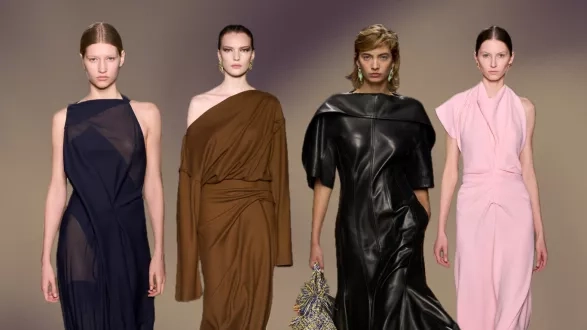 Rafinované podzimní šaty