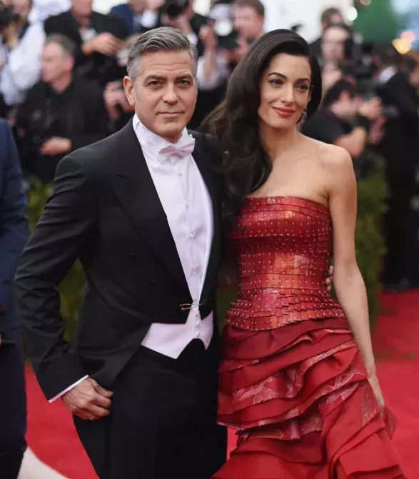 George a Amal Clooney