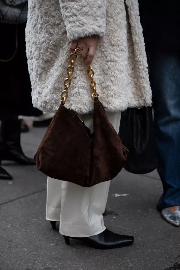 Semišová kabelka Semišová kabelka