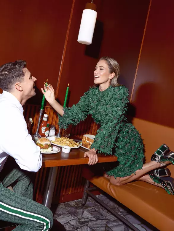 Andrea Bezděková a Sebastian Navrátil