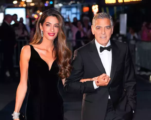 George a Amal Clooney