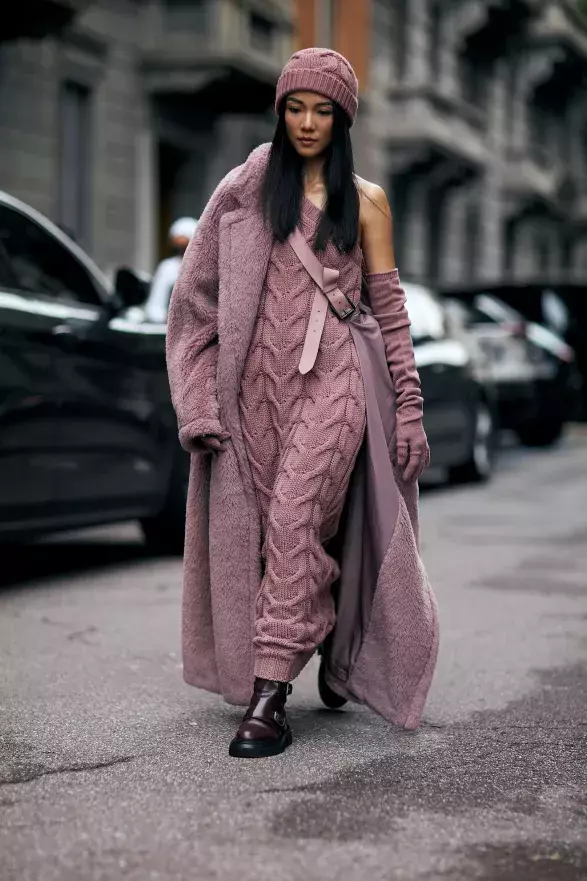 Pletené šaty Pletené šaty