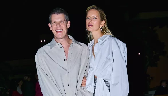 Wes Gordon a Karolína Kurková