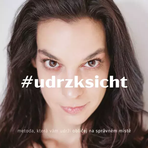 Marta Dřímal Ondráčková, autorka projektu #udrzksicht