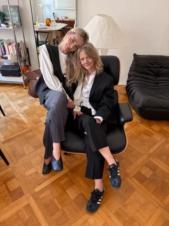 Lucie Kratochvílová a její maminka