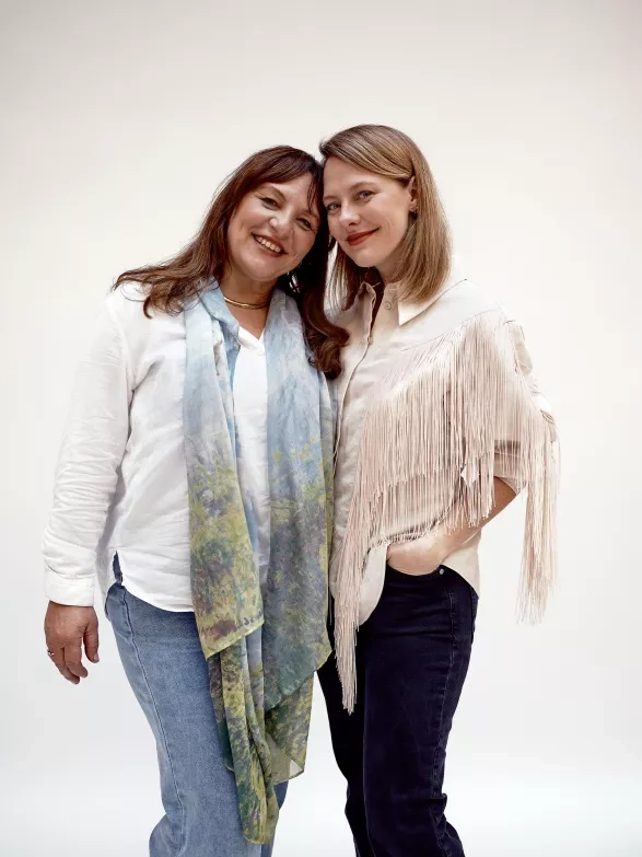 Thea Prokop a její maminka