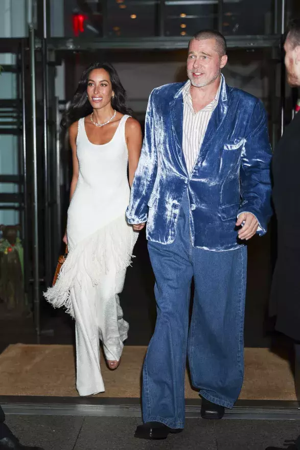 Brad Pitt a Ines de Ramon